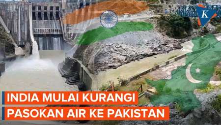 India Mulai Kurangi Pasokan Air, Pakistan Anggap Tindakan Perang!