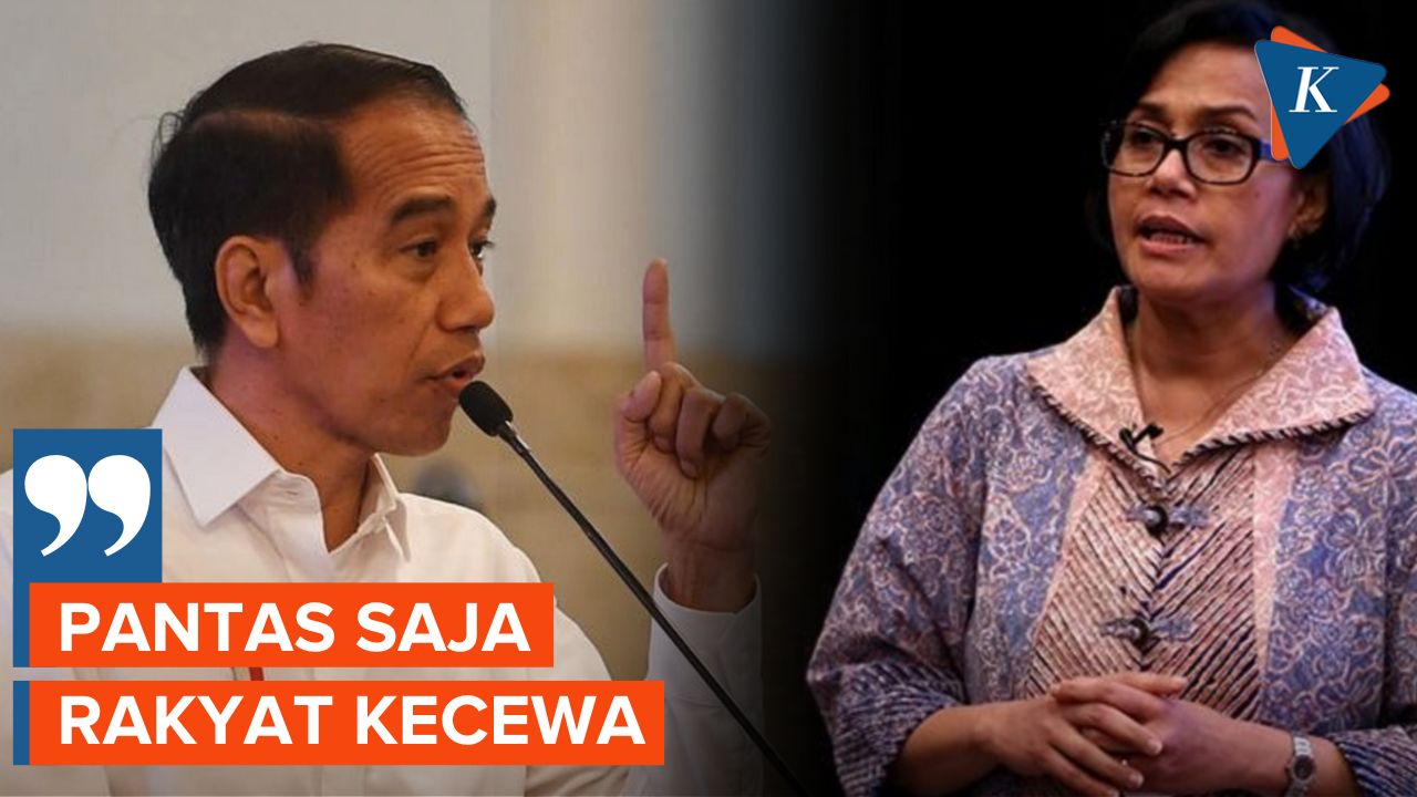 Momen Jokowi Sentil Pegawai Pajak dan Bea Cukai Bermasalah di Hadapan Sri Mulyani