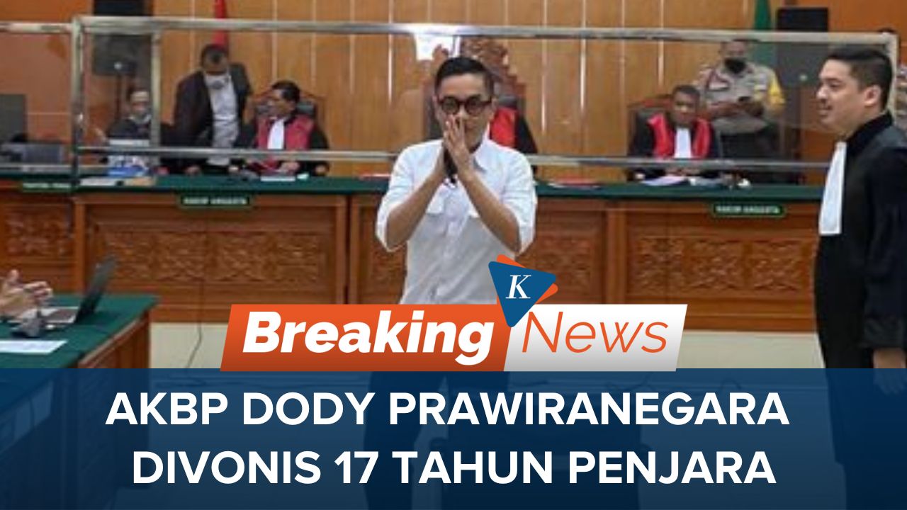 Hakim Vonis Dody Prawiranegara 17 Tahun Penjara di Kasus Peredaran Gelap Narkoba Teddy Minahasa