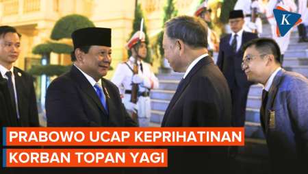 Prabowo ke Vietnam, Sampaikan Dukacita untuk Korban Topan Yagi