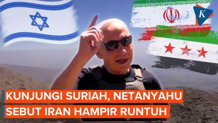 Di Suriah, Netanyahu Sesumbar Rezim Iran Hampir Runtuh
