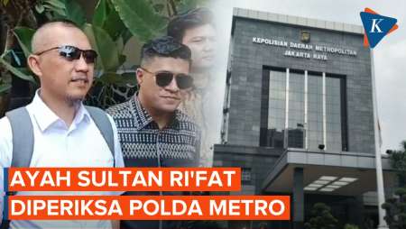 Ayah Sultan Ri'fat Diperiksa Polda Metro, Bawa Dokumen Kecelakaan Kabel Optik