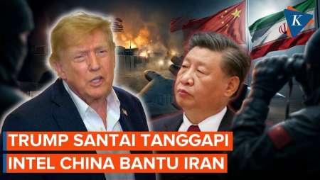Trump "Cuek" Tanggapi Laporan Intel China di Balik Serangan Iran ke Yordania