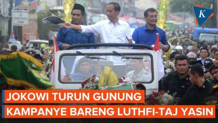 Saat Jokowi Blusukan bareng Ahmad Luthfi-Taj Yasin di Jawa Tengah Selama 2 Hari