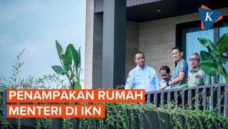 Penampakan Rumah Menteri Di IKN