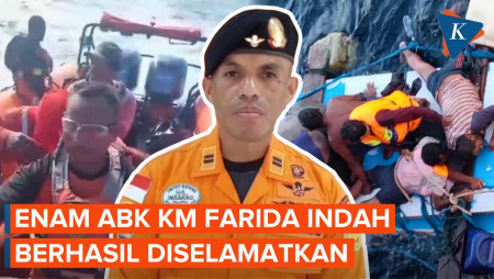 6 ABK KM Farida Indah yang Hilang Kontak di Papua Ditemukan Selamat