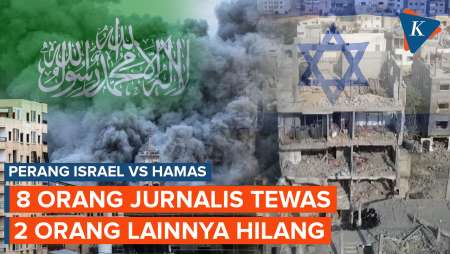 Sedikitnya Delapan Jurnalis Tewas dalam Serangan Udara Israel di Gaza