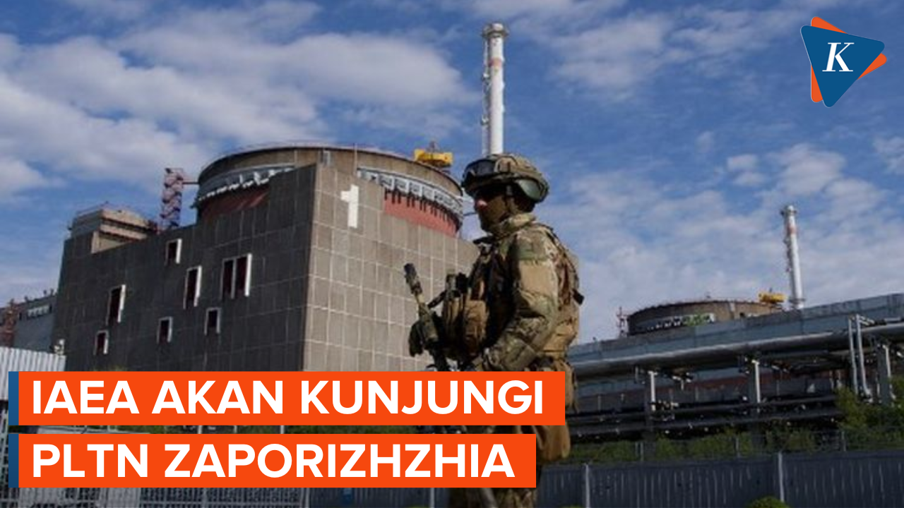 Pengawas Nuklir Akan Berkunjung ke PLTN Zaporizhzhia yang Dikuasai Rusia