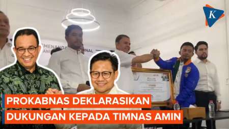 [FULL] Timnas Amin Terima Deklarasi Dukungan dari Relawan Prokabnas