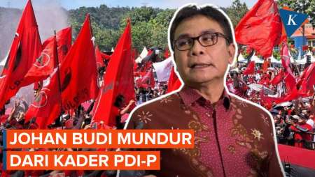 Ikut Seleksi Capim KPK, Johan Budi Mundur sebagai Kader PDI-P