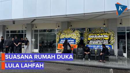 Suasana Rumah Duka Lula Lahfah, Ada Reza Arap Hingga Sahabat Artis