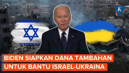 Biden: Dukungan ke Israel dan Ukraina 'Penting' untuk Keamanan AS