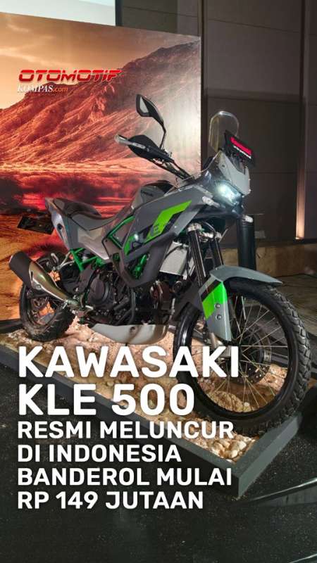 Kawasaki Motor Indonesia Merilis KLE 500 Dan KLE 500 SE, Motor Adventure Bergaya Reli Dakar.