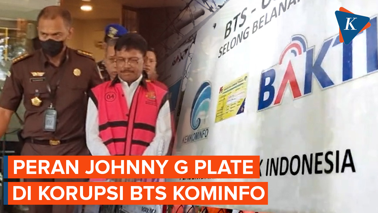 Peran Johnny G Plate di Dugaan Korupsi BTS Bakti Kominfo