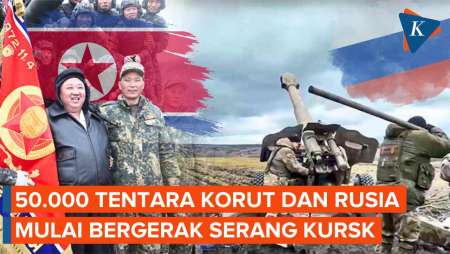 50.000 Tentara Korut-Rusia Disebut Sudah Bergerak untuk Kuasai Kursk