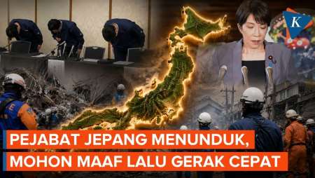 Melihat Cara Pejabat Jepang Bertanggung Jawab Usai Gempa Kumamoto