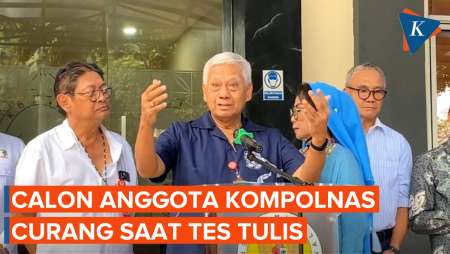 Calon Anggota Kompolnas Ketahuan Curang, Contek Catatan Saat Tes Tulis