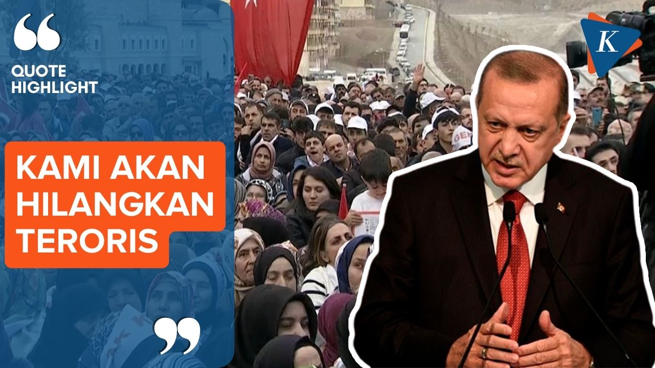 Erdogan Janji Turkiye Akan Aman dari Serangan Teroris