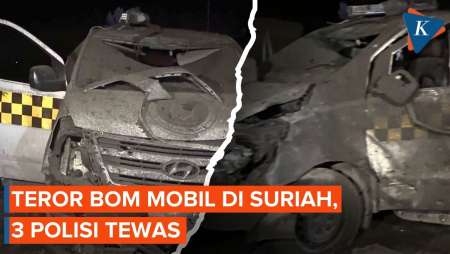 Suriah Diguncang Teror Bom Mobil, Tiga Polisi Tewas