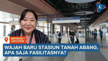 Melihat Wajah Baru Stasiun Tanah Abang, Kini Lebih Modern 