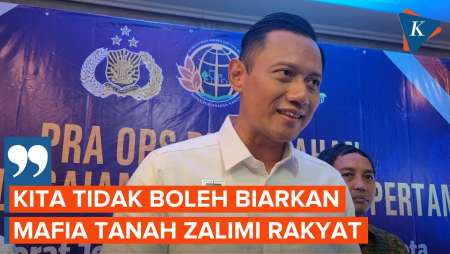 AHY: Jangan Biarkan Mafia Tanah Beroperasi dan Menzalimi Rakyat