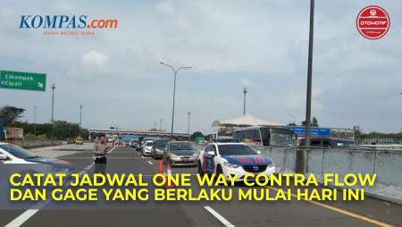 Simak Jadwal One Way, Contraflow dan Gage yang Berlaku Mulai Hari Ini