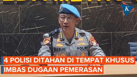 AKBP Bintoro dan 3 Anggota Polres Jaksel Ditahan di Tempat Khusus Buntut Dugaan Pemerasan