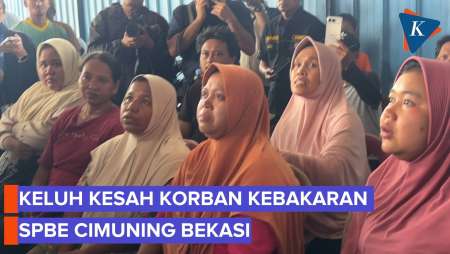 Keluh Kesah Korban Kebakaran SPBE Cimuning Bekasi, Listrik Mati Dan Tak Ada Air Bersih