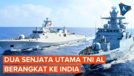 TNI AL Kerahkan Kapal Korvet dan Helikopter Panther ke India, Ada Apa?