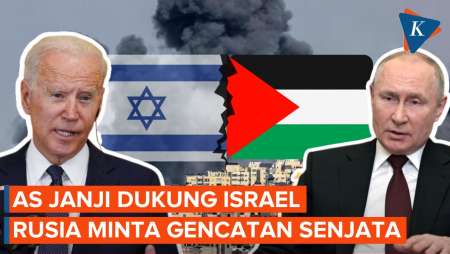 AS-Rusia Beda Sikap soal Konflik Hamas dan Israel