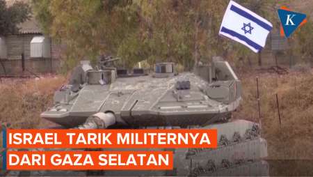 Israel Tarik Pasukan Darat dari Gaza Selatan, Sisakan Satu Brigade