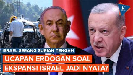 Israel Serang Suriah dan Tewaskan 14 Orang, Prediksi Erdogan Jadi Kenyataan?