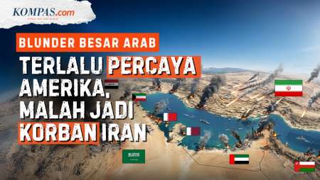 Petaka Negara Arab di Perang Iran, Bukti Kegagalan Terlalu Bergantung pada AS?