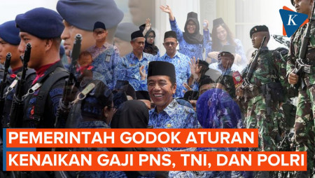 Menkeu Sebut Pemerintah Sedang Hitung Kenaikan Gaji untuk PNS, TNI dan Polri