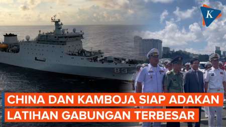 2 Kapal Perang China Bersandar di Kamboja, Ada Apa?