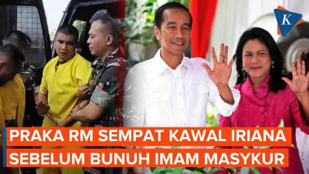 Oknum Paspampres Sempat Kawal Iriana Jokowi Sebelum Bunuh Imam Masykur