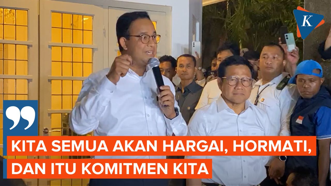Tunggu Hasil Resmi KPU, Anies: Kami Akan Hormati