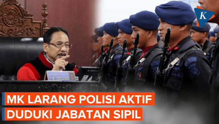 Putusan MK Larang Polisi Aktif Duduki Jabatan Sipil, Harus Mundur Atau Pensiun