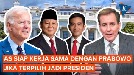 AS Belum Ucapkan Selamat, Tapi Siap Kerja Sama dengan Prabowo jika Terpilih Jadi Presiden