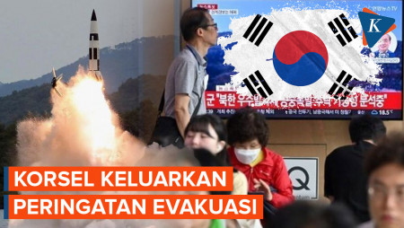 Korea Utara Luncurkan Rudal, Warga Seoul Sempat Terima Peringatan Evakuasi