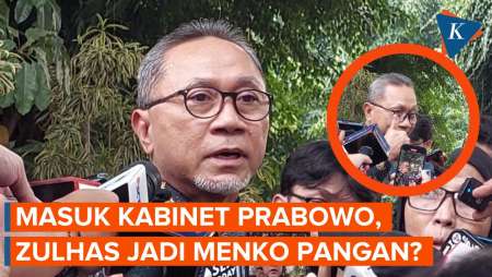 Jawaban Zulhas Saat Ditanya Jadi Menko Pangan di Kabinet Prabowo