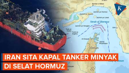 Iran Sita Kapal Tanker Minyak Di Selat Hormuz, AS Kerahkan Drone