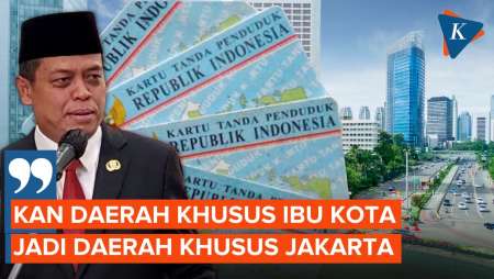 Jakarta Segera Lepas Status Ibu Kota, KTP Warga Harus Berubah Juga