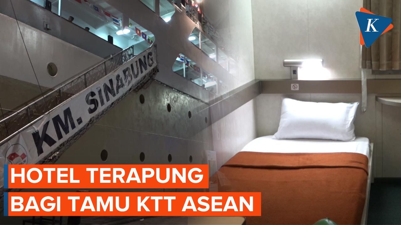 Mengintip Suasana Kapal Tempat Tamu KTT Ke-42 ASEAN Menginap