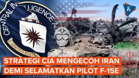 Siasat CIA Selamatkan Pilot F-15E, Sebar Kabar Bohong Untuk Tipu Iran