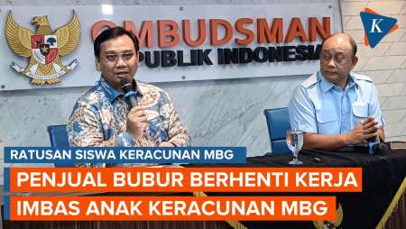 Gara-gara Anak Keracunan MBG, Penjual Bubur Berhenti Kerja Sementara