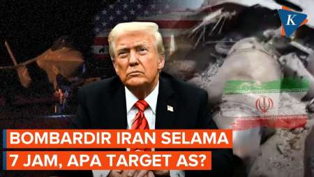 AS Bombardir Iran Lagi Selama 7 Jam, Apa Saja Targetnya?