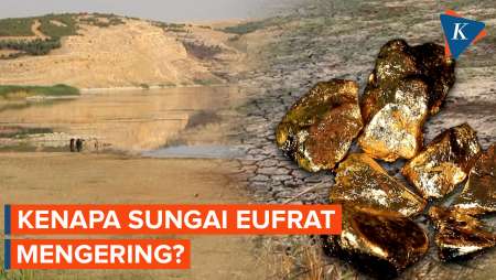 Faktor-faktor Ini yang Bikin Sungai Eufrat Tiba-tiba Mengering