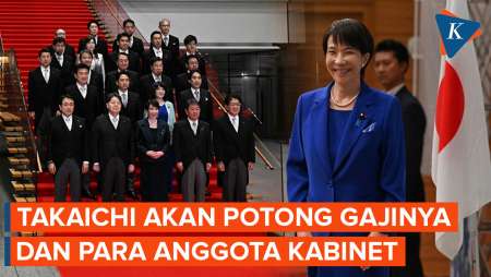 Demi Efisiensi, PM Jepang Takaichi Putuskan Potong Gajinya Dan Para Menteri