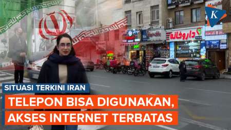 Situasi Terkini Iran, Telepon Internasional Bisa Digunakan, Akses Internet Terbatas